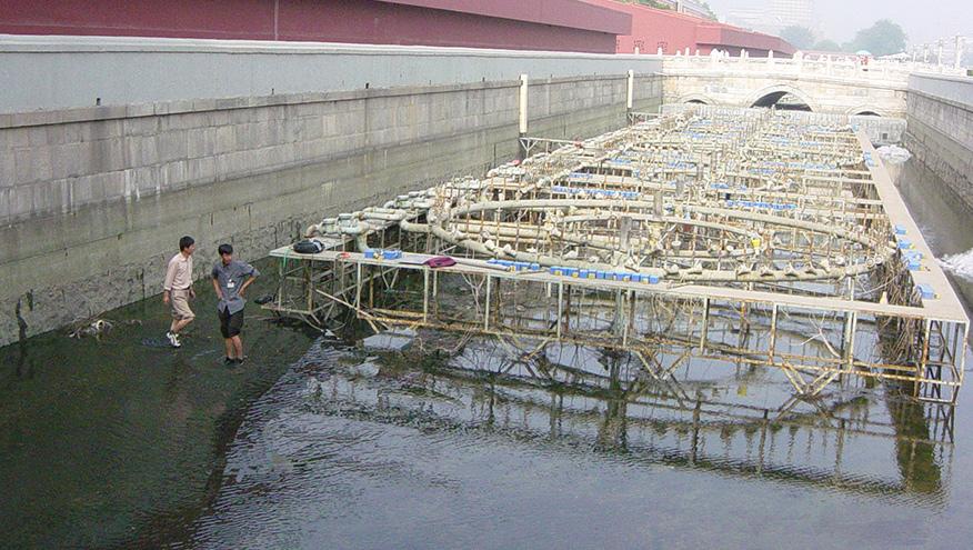 天安門(mén)金水河水處理工程-佳業(yè)佳境工程案例