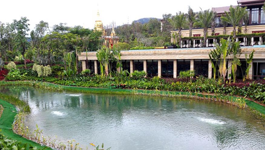 萬達(dá)西雙版納國際度假區(qū)酒店群人工湖水處理-佳業(yè)佳境工程案例