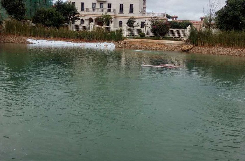 世外桃源小區(qū)景觀湖水質(zhì)提升工程-佳業(yè)佳境工程案例