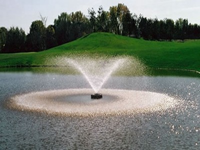 浮水式噴泉曝氣機裝置